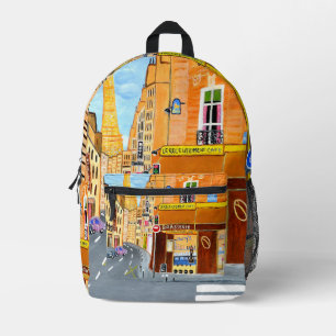 Paris-Rucksack  Bedruckter Rucksack