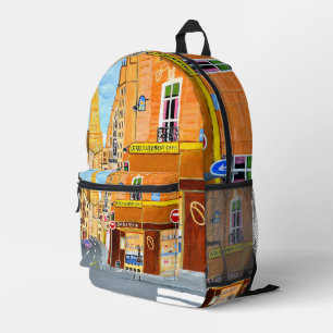 Paris-Rucksack Bedruckter Rucksack