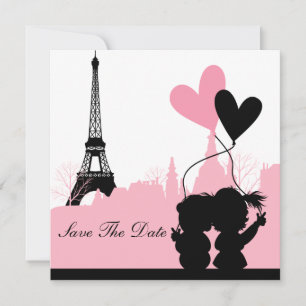 Paris Save the Date Ankündigung