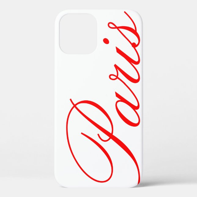 Paris - schöner, stilvoller Fall Case-Mate iPhone Hülle (Rückseite)