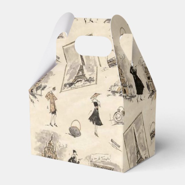 Paris Sehenswürdigkeiten 1 Geschenkschachtel (Vorderseite)