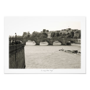 Paris, Seine Fotodruck