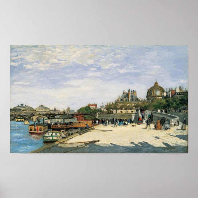 Paris - Seine - Vintag Poster (Vorne)