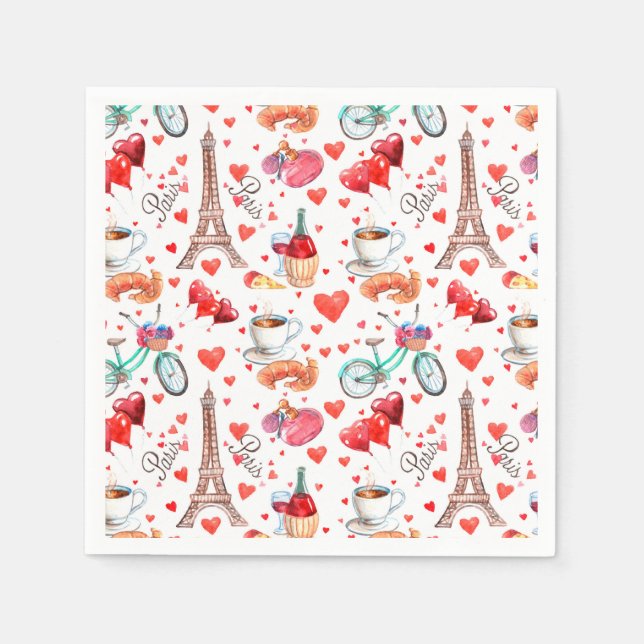 Paris Serviette (Vorderseite)