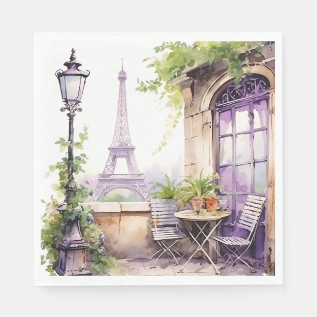 Paris Serviette (Vorderseite)