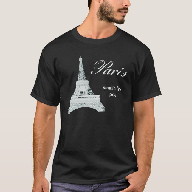 Paris - Shirt dunkel (Vorderseite)