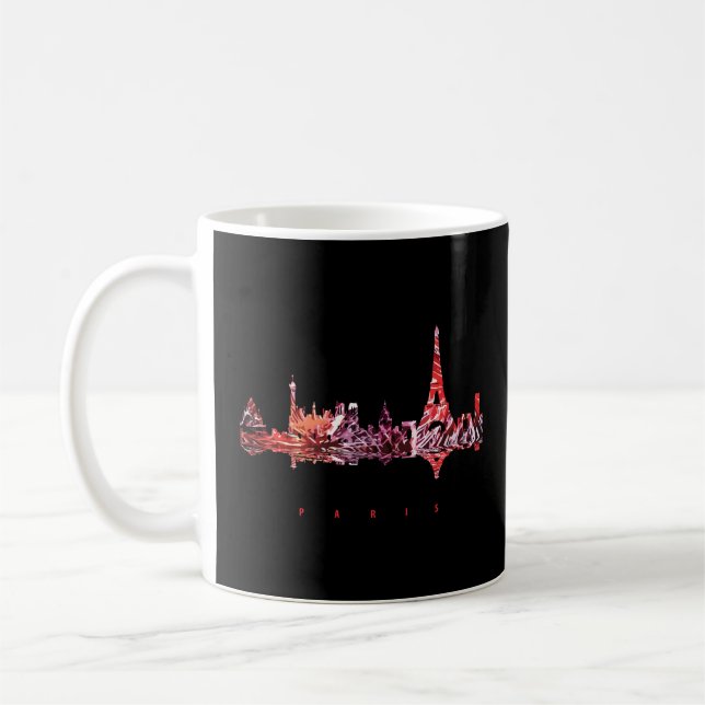 Paris Silhouette Kaffeetasse (Links)