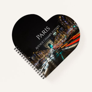 Paris Spiral Notebook Notizbuch