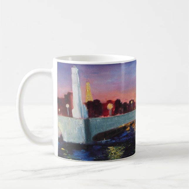 Paris, Stadt der Lichter Kaffeetasse (Links)