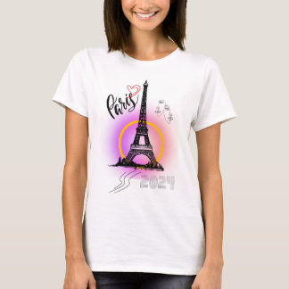 Paris Stadt der Liebe T-Shirt