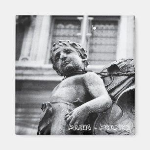 Paris-Statuen, Liebe (Kühlschrankmagnet) Magnet