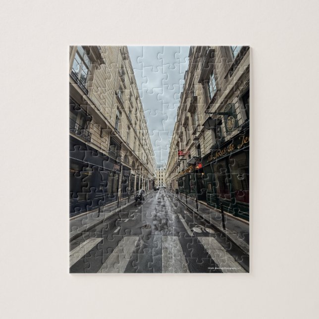 Paris-Straßen-Puzzle Puzzle (Vertikal)