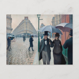 Paris Street Postkarte