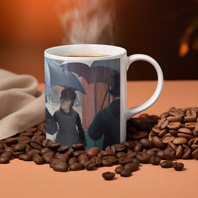 Paris Street; Rainy Day by Gustave Caillebotte Kaffeetasse (Von Creator hochgeladen)