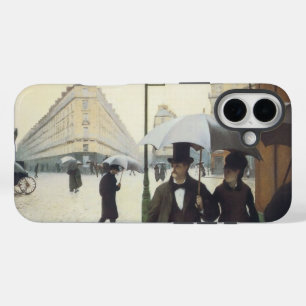 Paris Street Rainy Day iPhone 16 Plus Hülle