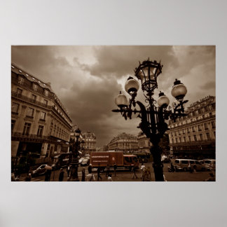 Paris Street Scene (I) Poster