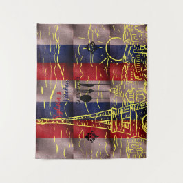 Paris Style Wandteppich