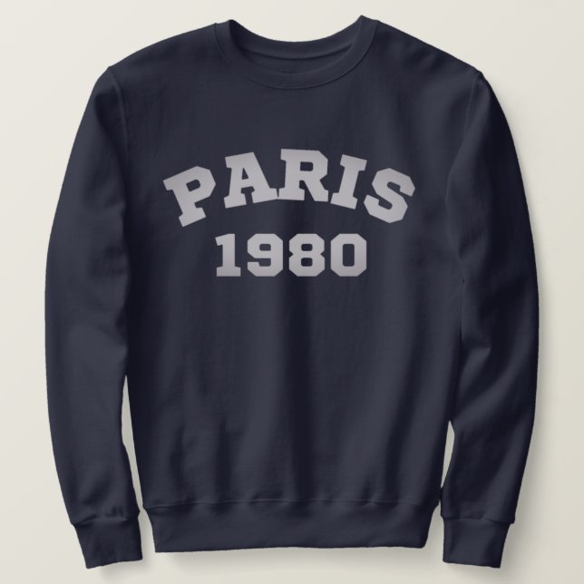 Paris Sweatshirt (Design vorne)
