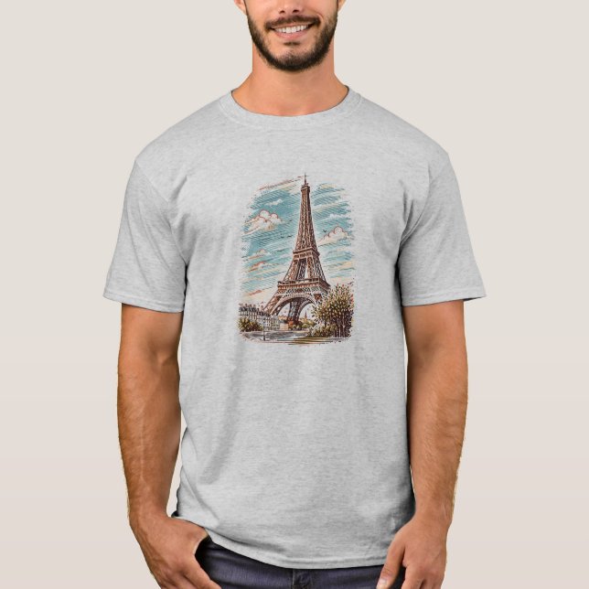 Paris T-Shirt (Vorderseite)