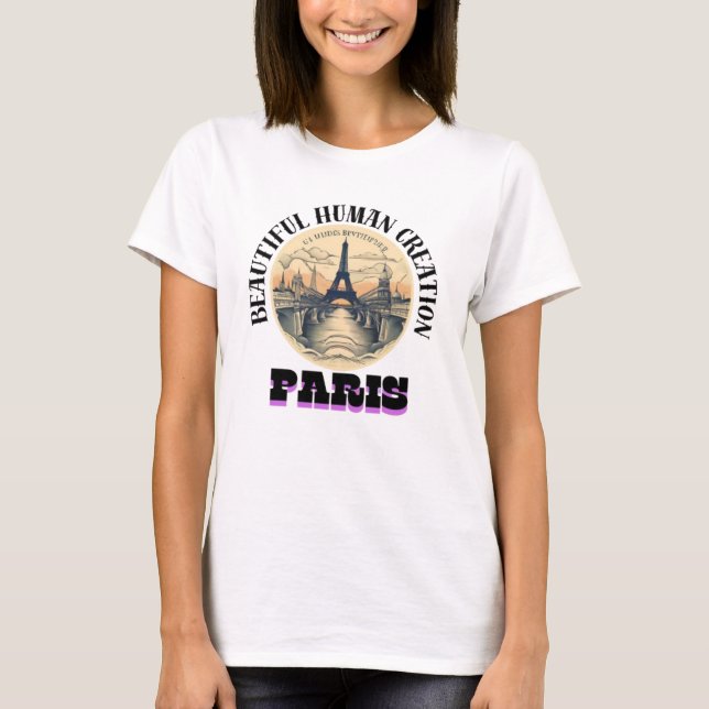 Paris T-Shirt (Vorderseite)