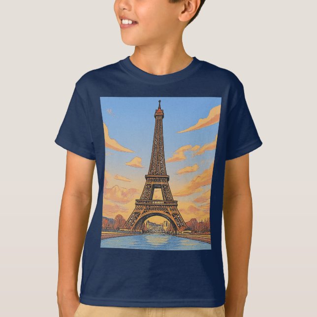 Paris T-Shirt (Vorderseite)