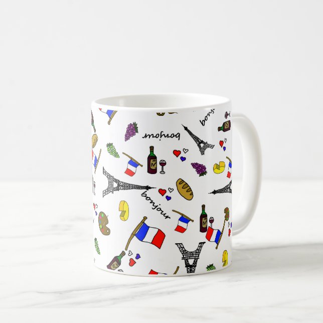 Paris Tasse (VorderseiteRechts)