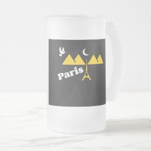 Paris Tasse, Mattglas Bierglas