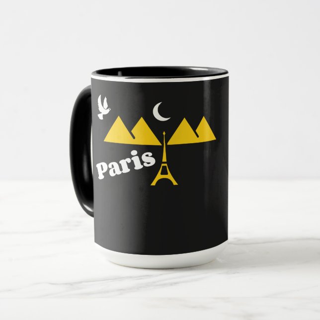 Paris Tasse, Tasse (Vorderseite Links)