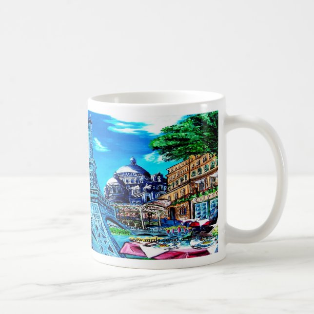 Paris Tasse   www.zazzle.de/ad_artgallery (Rechts)