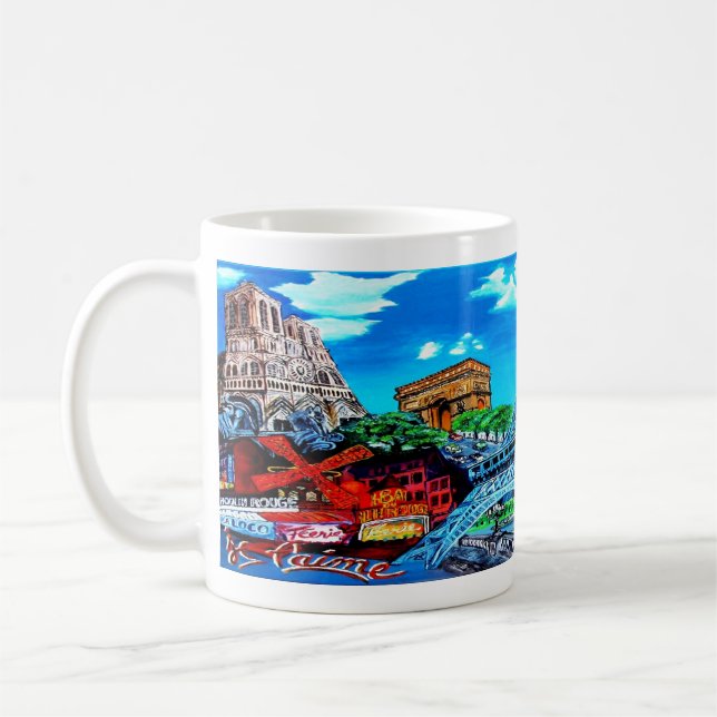 Paris Tasse www.zazzle.fr/arnodiedrich (Links)