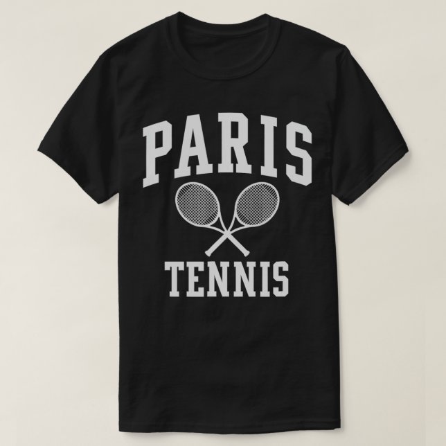 Paris Tennis T-Shirt (Design vorne)