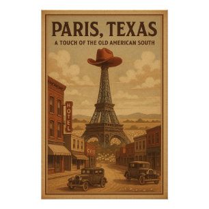 PARIS, TEXAS — EIN HAUCH DES ALTEN AMERIKAS POSTER