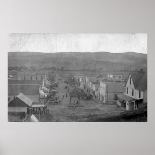 Paris, TexasLuftbild StadtParis, TX Poster