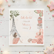 Paris Thema Französische Geburtstagsparty