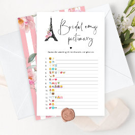 Paris Theme Brautparty Emoji Picardie