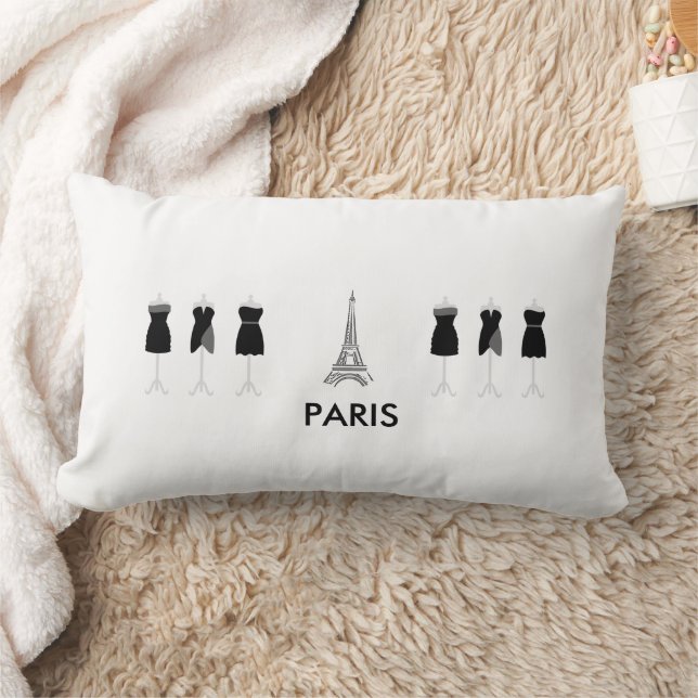 Paris Themed Bedets French Throw Kissen (Decke)