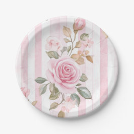 Paris Themed Brautparty Pappteller