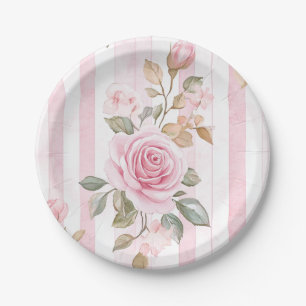 Paris Themed Brautparty Pappteller