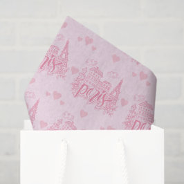 Paris-Tissue-Papier, Eiffelturm-Decoupage Seidenpapier