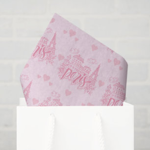 Paris-Tissue-Papier, Eiffelturm-Decoupage Seidenpapier
