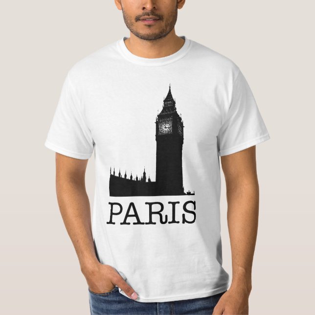 Paris Tourist Shirt (Vorderseite)