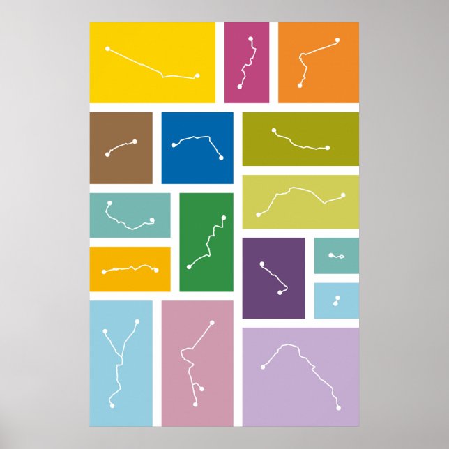 Paris - Transit Palettes Poster (Vorne)