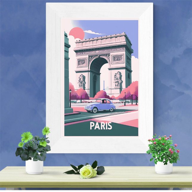 Paris Travel Poster (Von Creator hochgeladen)