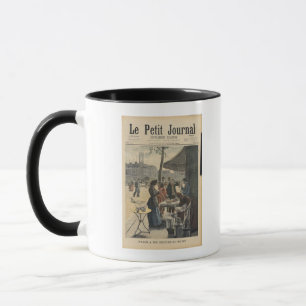 Paris um sechs Uhr morgens Tasse