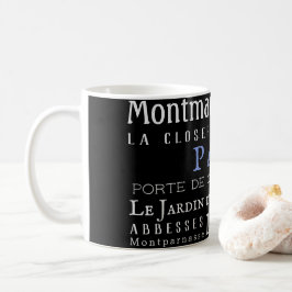 Paris und seine Sehenswürdigkeiten Kaffeetasse