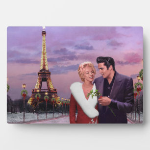 Paris Urlaub Fotoplatte