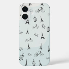 Paris Verliebter iPhone 16 Hülle