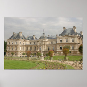 Paris Versailles Architecture Poster