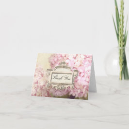 Paris Vielen Dank für Ihr Interesse an Blush Pink  Dankeskarte