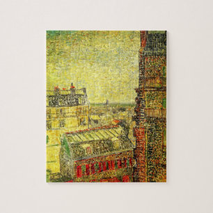 Paris View von Vincent's Room von Vincent van Gogh Puzzle